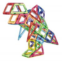 Магнитный конструктор "Динозавры" (65 деталей)