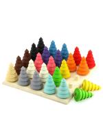 Сортер "Елочки на доске"