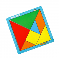 Головоломка «Танграм» 14х14 см