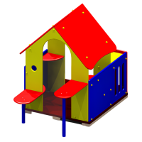 Домик-беседка со столиками