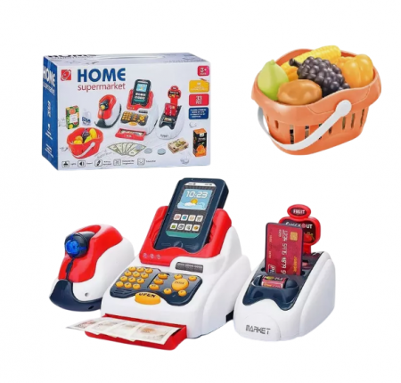 Игровой набор "Касса" (с набором продуктов)