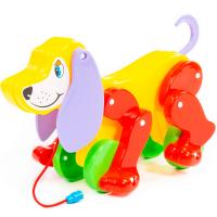 Каталка собака (на веревочке)