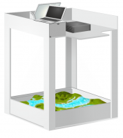 Интерактивная песочница - умный стол "Домик"