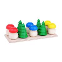 Игра "Грибочки, елочки на полянке"