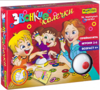 Настольная семейная игра "Звонкие колечки"