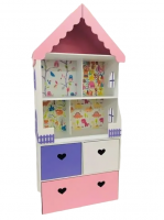 Кукольный домик-система хранения "Принцесса"