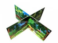 Настольная ширма Х-образная