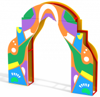 Арка входная "Граффити"