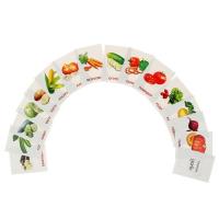 Карточки обучающие "Овощи" (16 шт.)