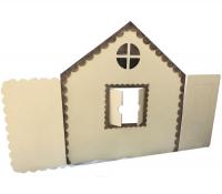 Ширма театральная "Домик"