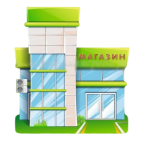 Уличная фигура "Магазин"