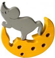 "Мышка на сыре" цветная