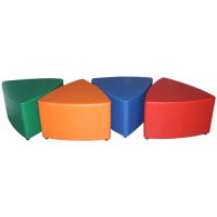 "Островок" пуфик на опоре