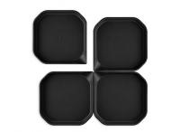 Fun2 Play Лоток для активных игр черный, 25 x 25 x 2,5см., 4шт.