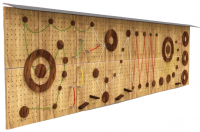 Скалодром уличный "Зеленый сад"