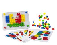 Мозаика 20 мм (100 элементов 6 картинок) в чемоданчике