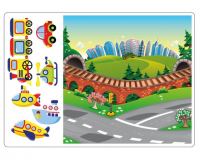 Набор дидактический «Сделай сам. Транспорт»