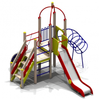 Детский игровой комплекс (Н=1,5 м ) нерж.