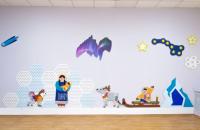 Развивающая панель "Снежная заря"