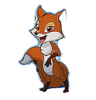 Уличная фигура "Новогодняя лисичка"