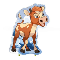 Уличная фигура "Новогодний бычок"