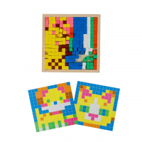 Мозаика пиксельная "Животные фермы"