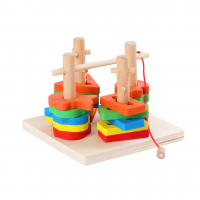 Пирамидка логическая "Рыбалка"