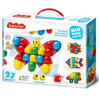 Мозаика для самых маленьких 27 элементов (4 цвета)