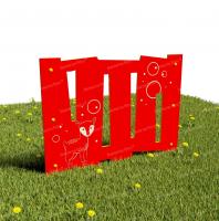 Забор из Экопластика "Оленёнок"