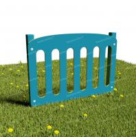 Забор из Экопластика "Мини-мост" (Модель1)