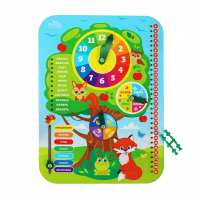 Обучающая доска-календарь "Лесные животные"