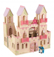 Замок принцессы для мини-кукол