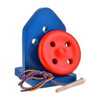 Шнуровка "Пуговица с подставкой"