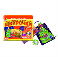 Развивающая игра "Шнурочки-1" (Вариант 1)