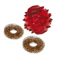 Набор массажеров для кистей и пальцев "Шарик и колечки"