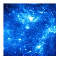 Панно «Звездное небо» (70х70 см)