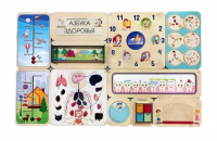 Дидактическая настенная панель "Азбука здоровья"