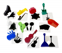 Деревянное 3D-лото "Музыкальные инструменты"