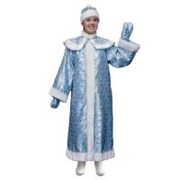 Костюм Снегурочки с пелериной (парча)