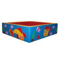 Сухой бассейн (120х120 см) с узором