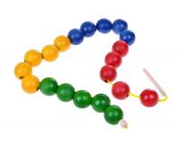 Бусы "Шары" цветные 20 шт