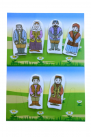 Набор пальчиковых кукол "Семья татарская" 6 шт.