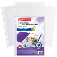 Файлы из прозрачной синтетической пленки для хранения обрезков бумаги, 100 мкм