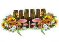 Декорация для утренников "Забор"