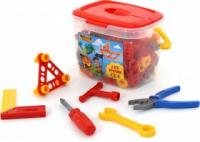 Набор инструментов №2 в контейнере (129 деталей)