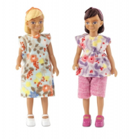 Игровой набор кукол «Две девочки»