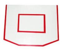 Щит баскетбольный без кольца (55х70х12 см)