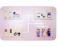 Дидактическая панель "Важные профессии"