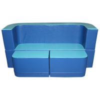 Диван-трансформер игровой, вариант 2 (малый)