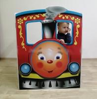 Игровой модуль "Паровоз" красный